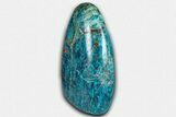 Free-Standing, Polished Blue Apatite - Madagascar #361780-1